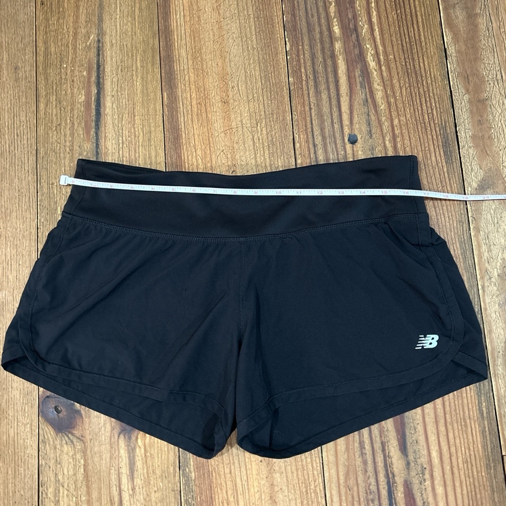 New Balance Black Athletic Shorts Lightweight Running